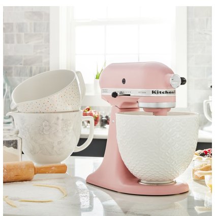 Keramická mísa KitchenAid 5KSM2CB 4,83 l orientální bílá
