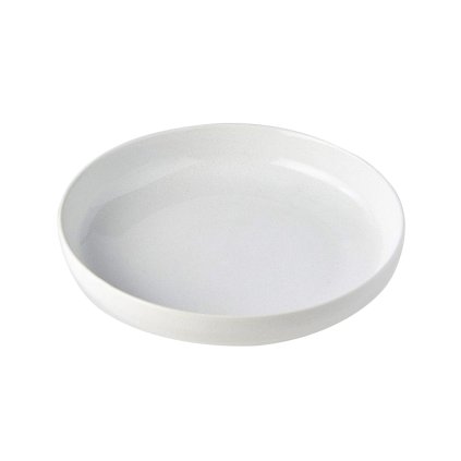 Talíř s vysokým okrajem Parchment bílý 20 cm