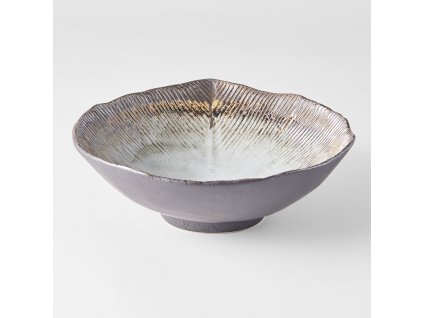 Nepravidelná mísa Akane Grey 24/22 cm