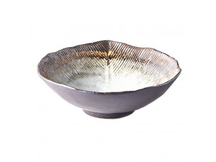 Nepravidelná mísa Akane Grey 24/22 cm