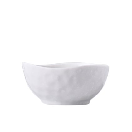 Nepravidelná miska na omáčku Off White 9 cm