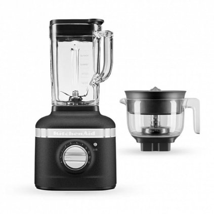 Stolní mixér KitchenAid Artisan K400 s lisem na citrusy černá litina