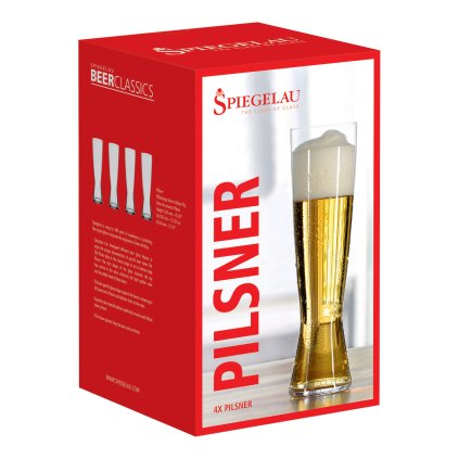 Set 4 sklenic na pivo Pilsner Beer Classics Spiegelau