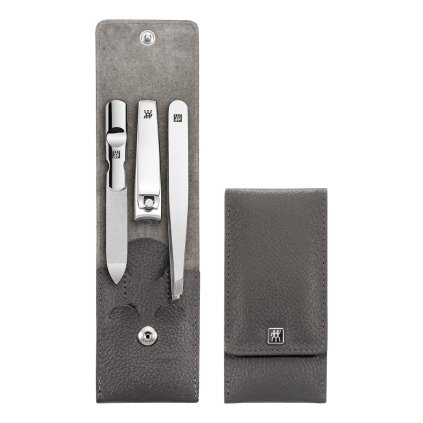 Manikúra 3dílná ZWILLING® Classic Inox antracitová s kleštičkami
