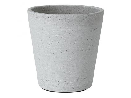 Květináč Coluna světle šedý O 14 cm Blomus
