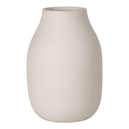 Váza COLORA krémová O 14 cm Blomus