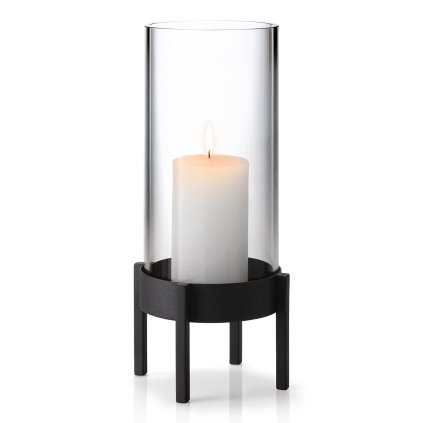 Stolní svícen v nordickém stylu NERO velký 32 cm
