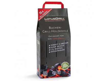 Dřevěné uhlí LotusGrill 2,5 kg