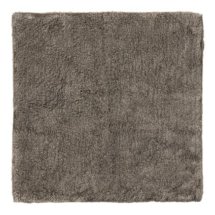 Koupelnová předložka TWIN 60 x 60 cm tmavě hnědá