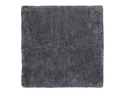 Koupelnová předložka TWIN 60 x 60 cm šedočerná
