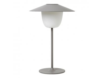 Mobilní LED lampa ANI LAMP světle šedá