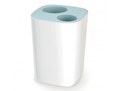 Koupelnový koš na tříděný odpad Split™ bílo-modrý Joseph Joseph