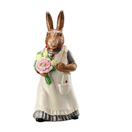 Porcelánový králík s košem Rabbit Collection Rosenthal 14 cm