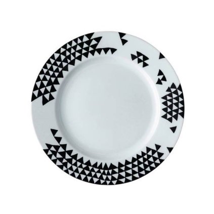 Mělký talíř Magic Garden Black Seeds Rosenthal 28 cm