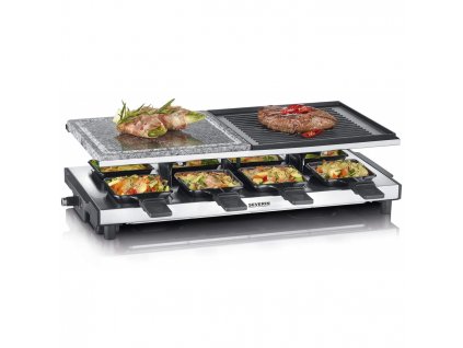 Raclette gril RG 2373 Severin nerez 1500 W