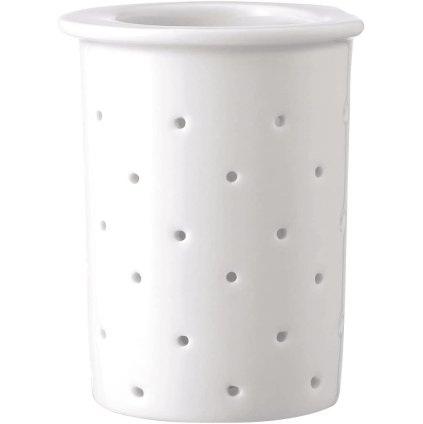 Poklička s držákem na sítko Tac Rosenthal bílá