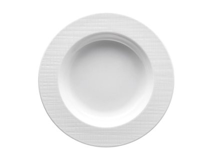 Hluboký talíř Mesh Rosenthal bílý 23 cm