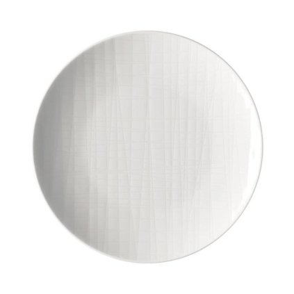 Mělký talíř Mesh Rosenthal bílý 15 cm