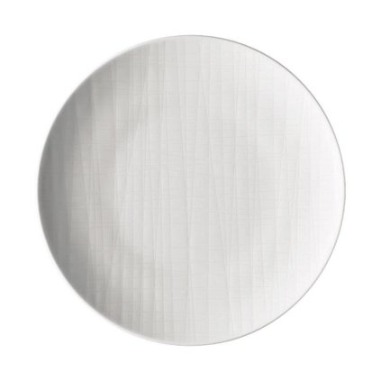 Mělký talíř Mesh Rosenthal bílý 17 cm
