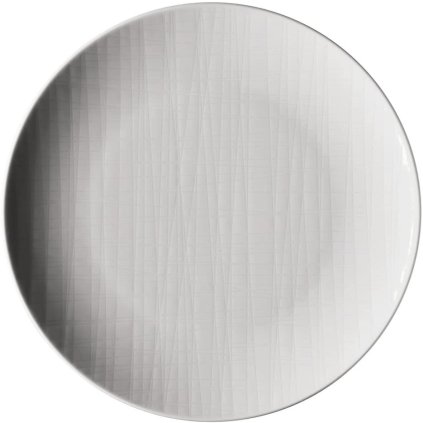 Mělký talíř Mesh Rosenthal bílý 21 cm