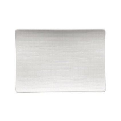 Tácek Mesh Rosenthal bílý 18 x 13 cm