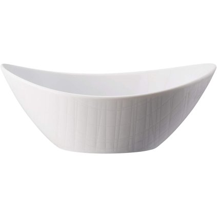 Miska Mesh Rosenthal oválná bílá 15 cm