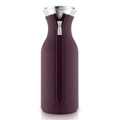 Karafa do lednice 1,0 l tmavá burgundy