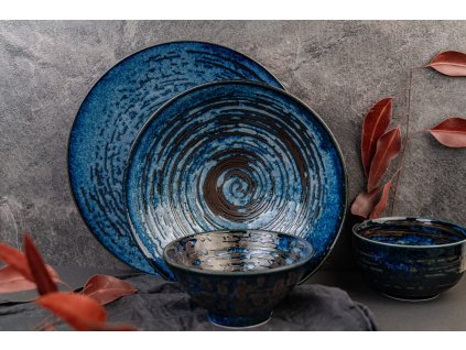 Mělký talíř Copper Swirl 29 cm
