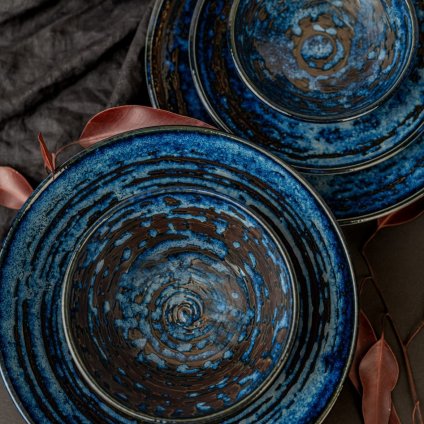 Udon mísa Copper Swirl 20 cm 900 ml MIJ