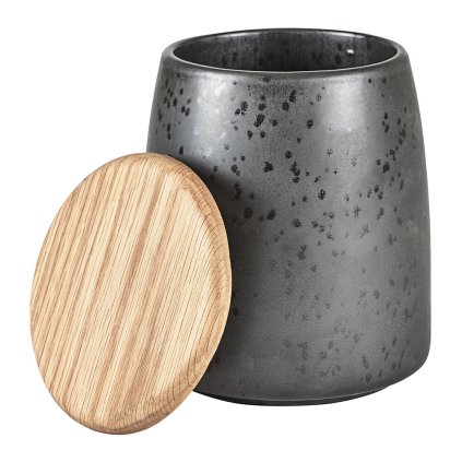 Dóza s víkem Bitz černá 16,5 cm 1,4 l