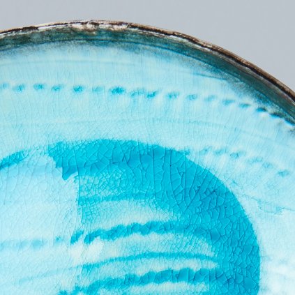 Oválný talíř Sky Blue 24 cm