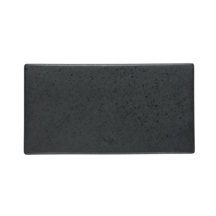 Servírovací tác Bitz černá 30x16 cm