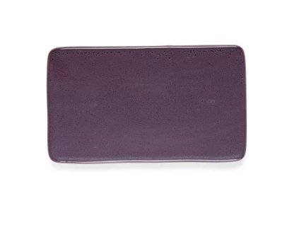 Servírovací tác Bitz fialová 22x13 cm
