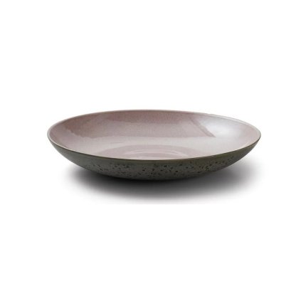 Servírovací mísa Bitz šedá/růžová 40 cm