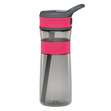 Lahev EEN Boddels malinová/šedá 600 ml