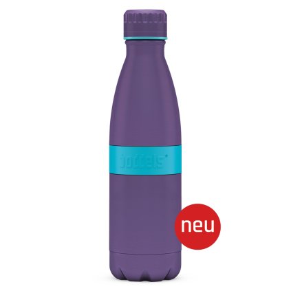 Lahev TWEE+ Boddels fialová/tyrkysová 500 ml