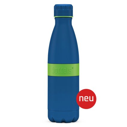 Lahev TWEE+ Boddels tmavě modrá/jablečně zelená 500 ml