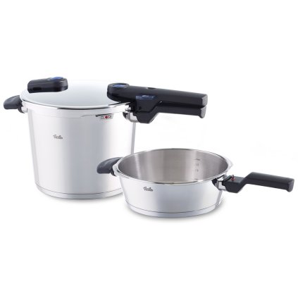Sada tlakových hrnců Vitaquick Fissler 6 l a 2,5 l 2 ks