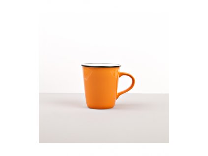 Vysoký hrnek COLOURBLOCK 200 ml oranžový