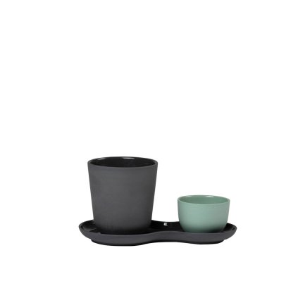 Servírovací porcelánová sada Coffee & Sweets Kale Nudge