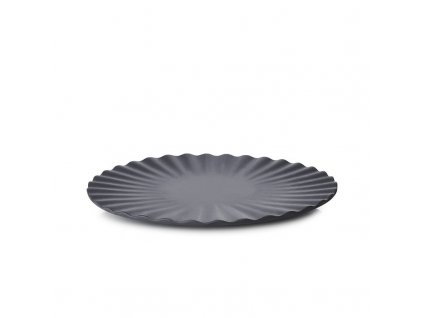 Mělký talíř Pekoe Revol černý 17 cm