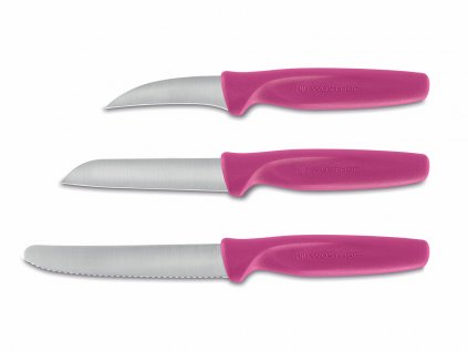 Sada nožů na zeleninu Create Wüsthof růžové 3 ks