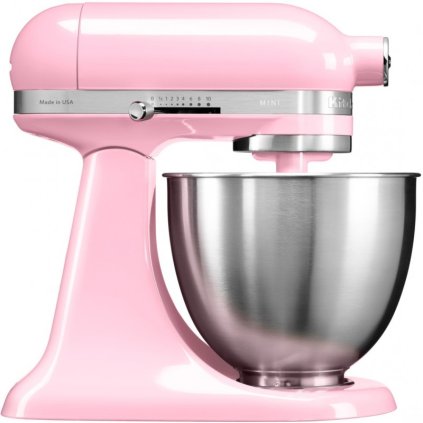 Kuchyňský robot KitchenAid Artisan MINI 5KSM3311 matná růžová f