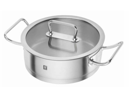 Nízký hrnec s poklicí Pro Zwilling 24 cm