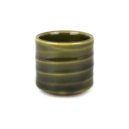 Miska na saké Sake Cup vysoká 80 ml zelená