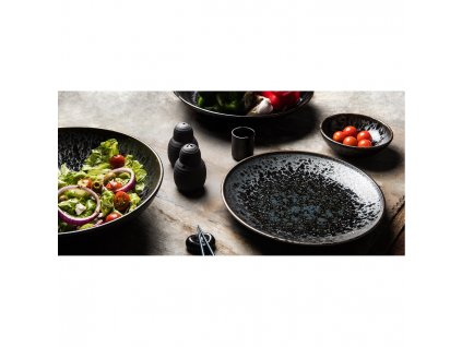 Mělký talíř Black Pearl 25 cm