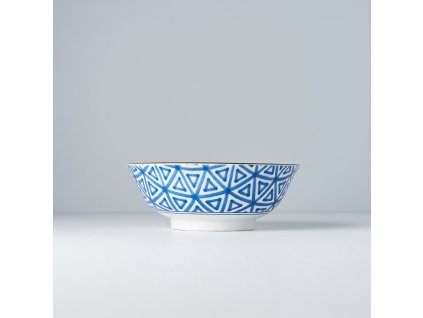 Velká mísa Triangle Indigo Ikat 19 cm 500 ml