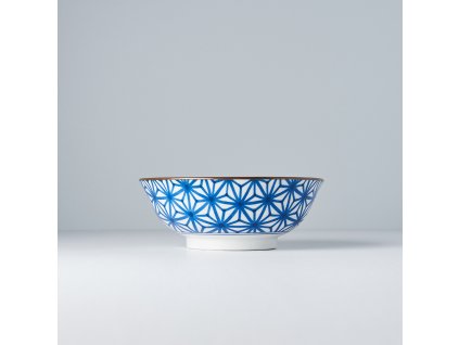 Velká mísa Starburst Indigo Ikat 19,5 cm 400 ml