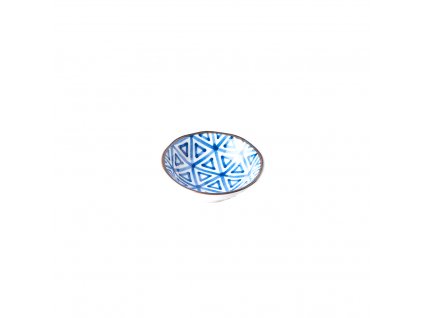 Malá miska Triangle INDIGO IKAT 11 x 4 cm