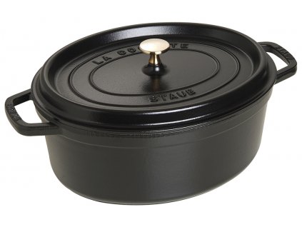 Oválný hrnec, černá V 4,25 l Staub
